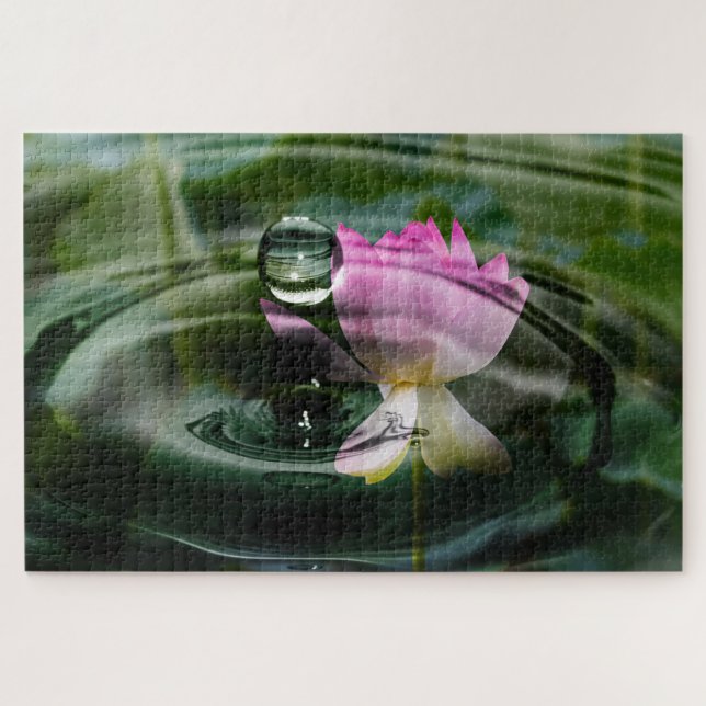Water Lily Jigsaw Puzzle (Horizontal)