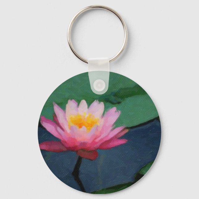 Water Lily Key Ring (Front)