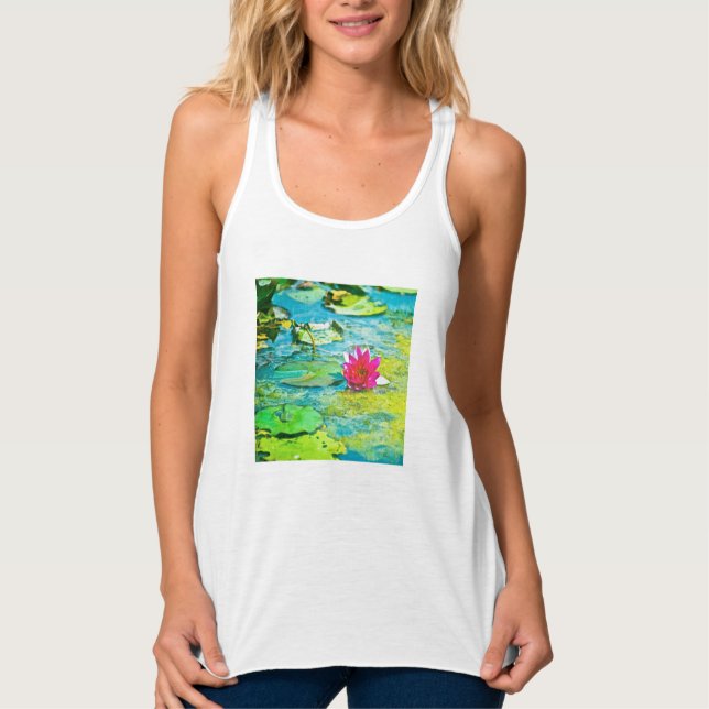 Water Lily Lilypad Singlet (Front)