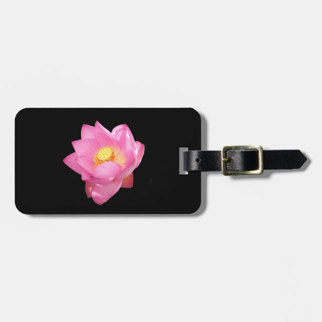 Water Lily Luggage Tag (Front Horizontal)