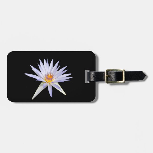 Water Lily Luggage Tag (Front Horizontal)
