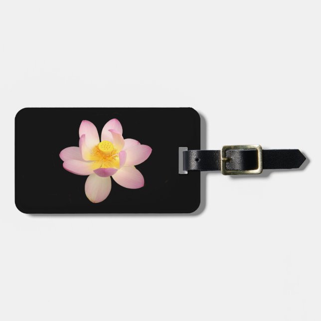 Water Lily Luggage Tag (Front Horizontal)