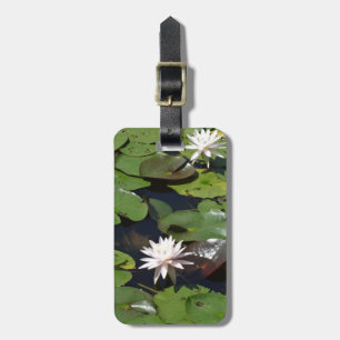 Water Lily Luggage Tag