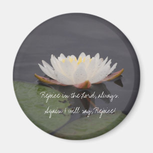 Water Lily Magnet