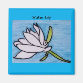 Water Lily Magnet