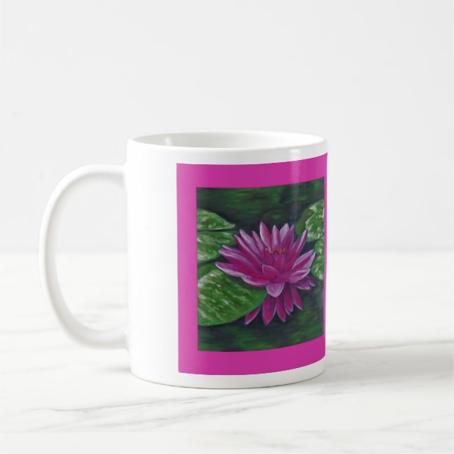 Water lily mug (Left)