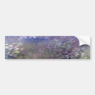 Water Lily Pond at Giverny, Claude Monet Bumper Sticker