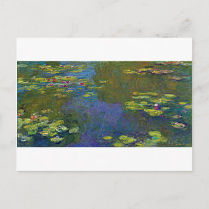 Water Lily Pond at Giverny, Claude Monet Postcard