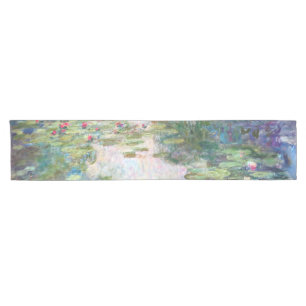 Water Lily Pond at Giverny, Claude Monet Short Table Runner