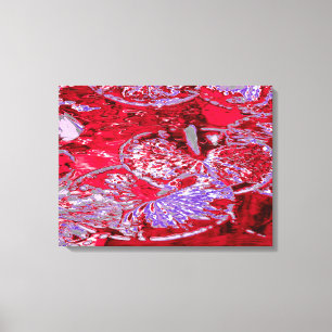 WATER LILY POND CANVAS PRINT