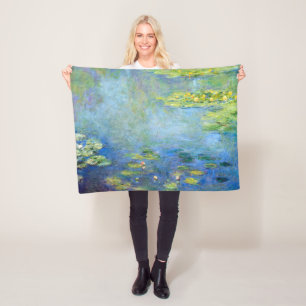 Water Lily Pond, Monet Fleece Blanket