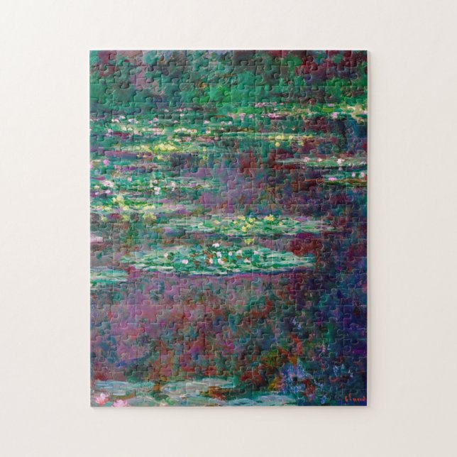 Water Lily Pond, Monet Jigsaw Puzzle (Vertical)