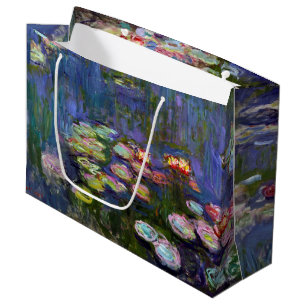 Water Lily Pond, Monet Large Gift Bag