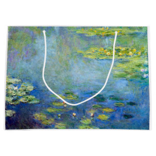 Water Lily Pond, Monet Large Gift Bag