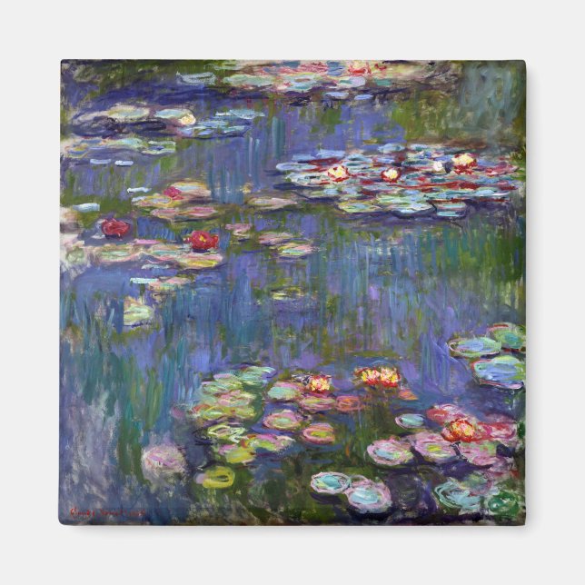 Water Lily Pond, Monet Magnet (Front)