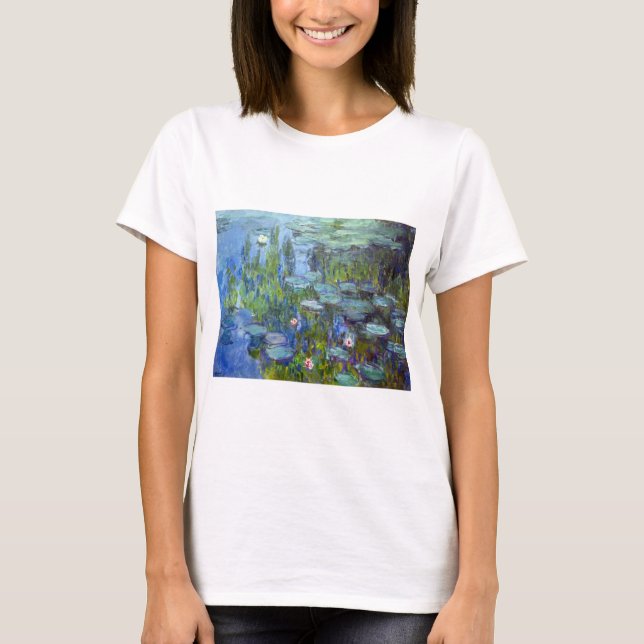 Water Lily Pond, Monet T-Shirt (Front)