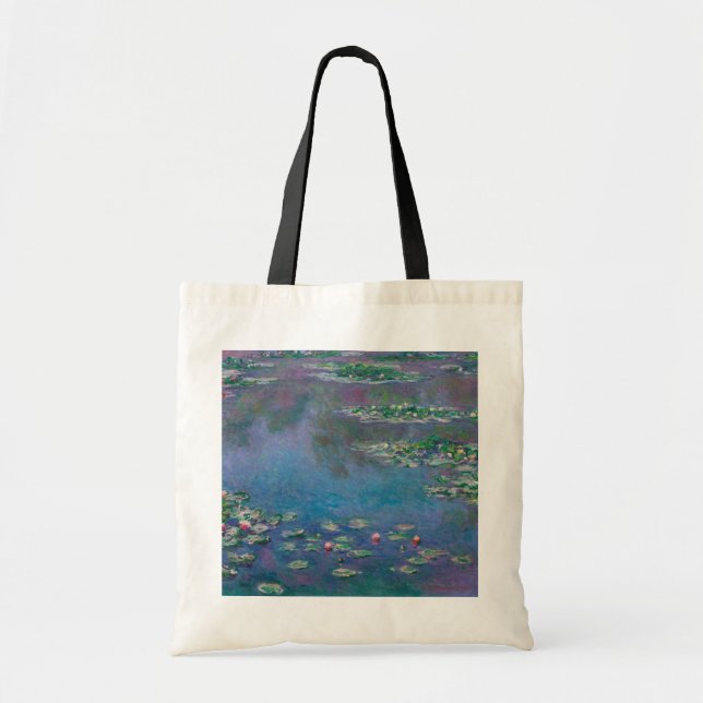 Water Lily Pond, Monet Tote Bag (Front)