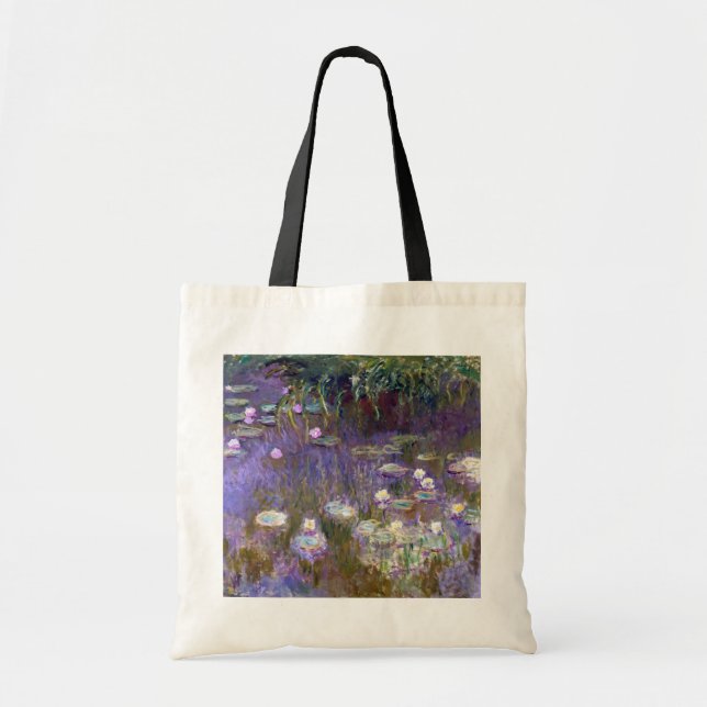 Water Lily Pond, Monet Tote Bag (Front)