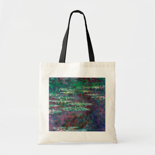 Water Lily Pond, Monet Tote Bag (Front)