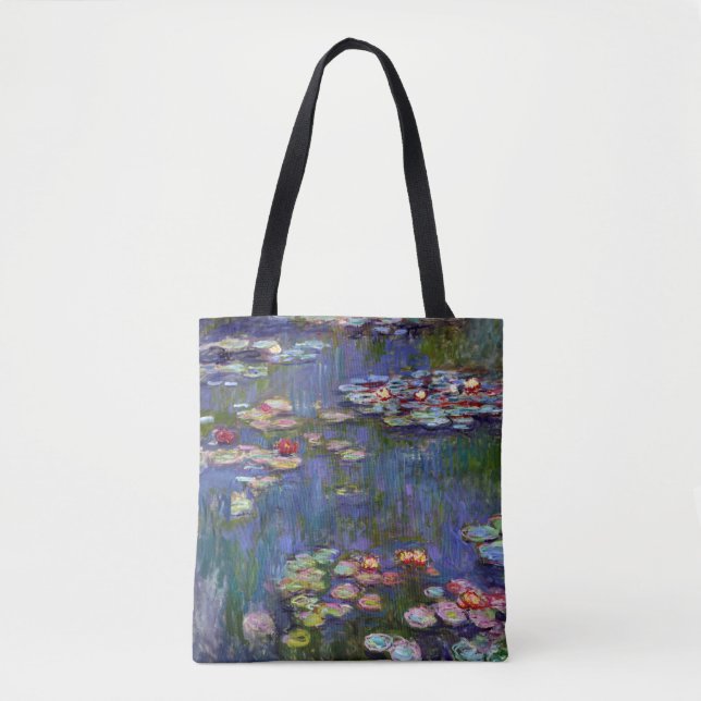 Water Lily Pond, Monet Tote Bag (Front)