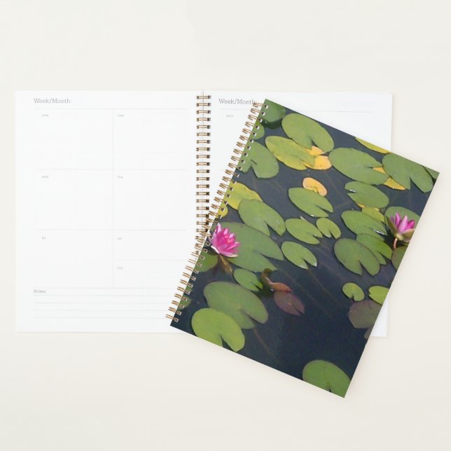Water Lily Pond Painting  Planner (Display)