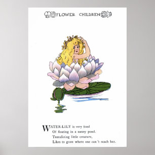 Water-Lily Poster