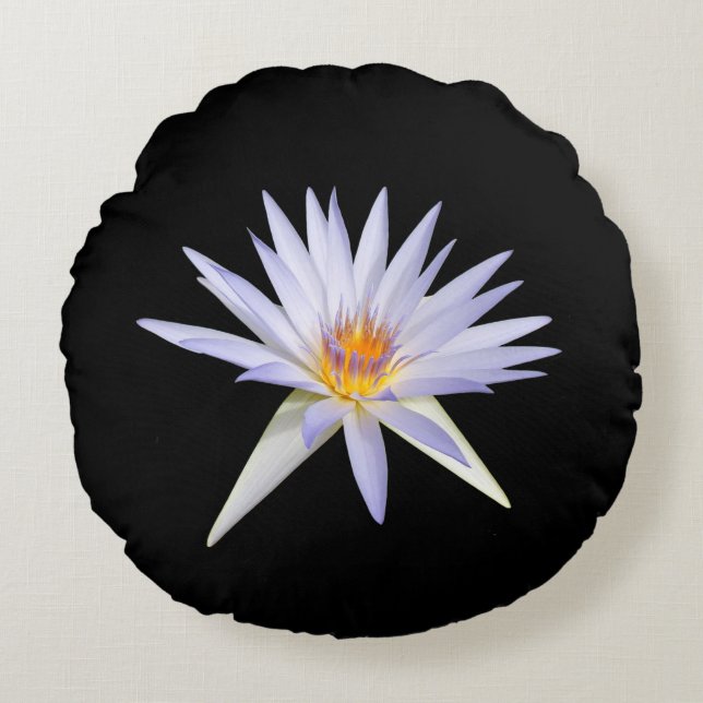 Water Lily Round Cushion (Front)