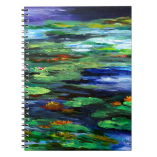 Water Lily Somnolence 2010 Spiral Notebook