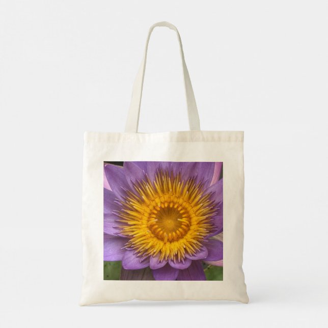 Water Lily Tote Bag (Back)