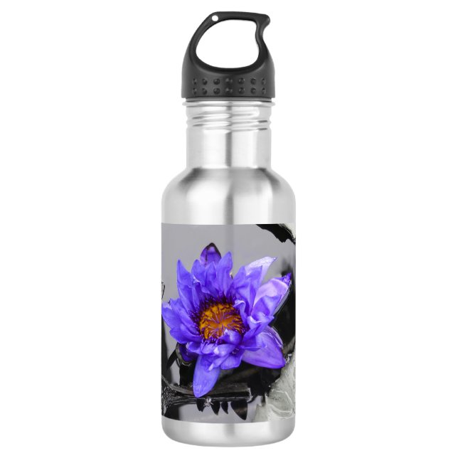 Water Lily Water Bottle (Front)