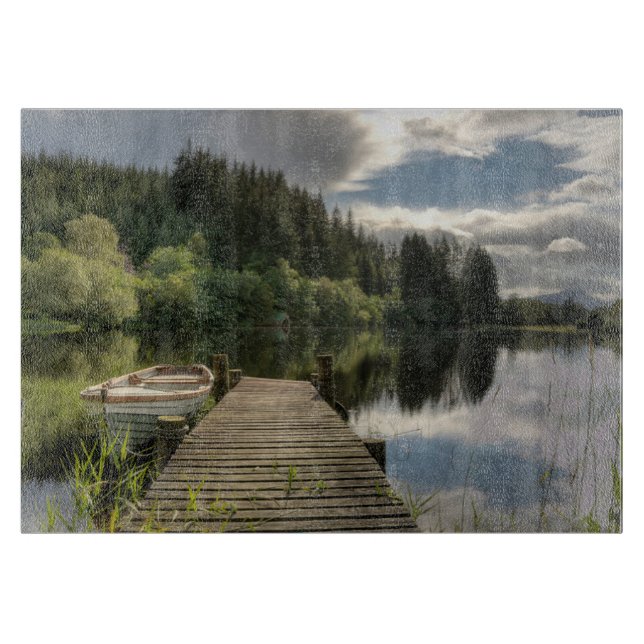 Water | Loch Ard Trossachs National Park Cutting Board (Front)