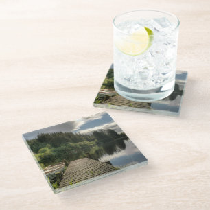 Water   Loch Ard Trossachs National Park Glass Coaster