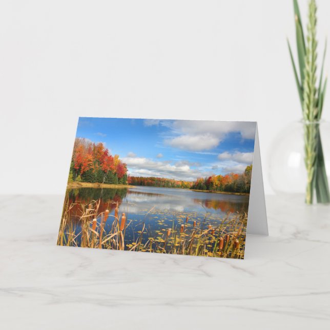 Water | Mabel Lake Canada Card (Front)