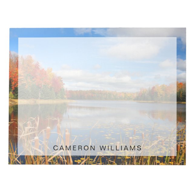 Water | Mabel Lake Canada Notepad (Front)