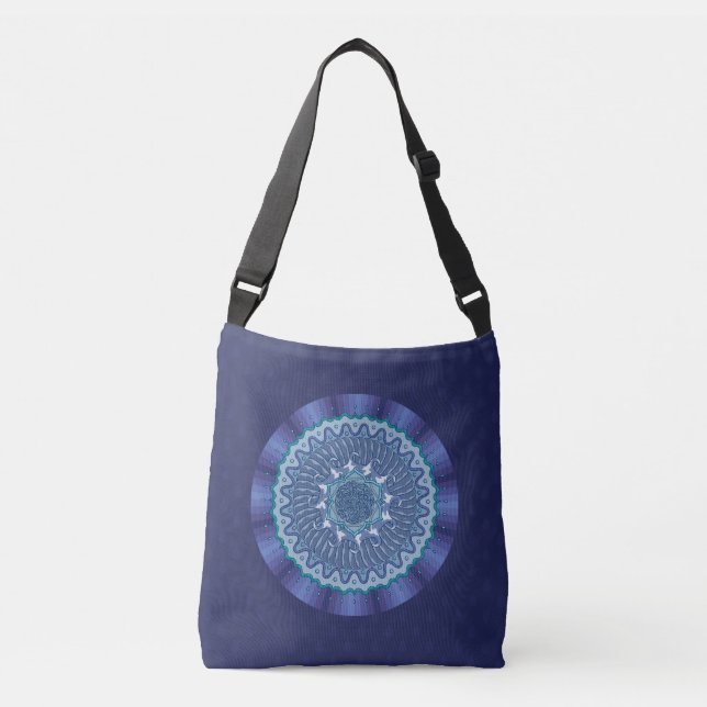 Water Mandala All-Over-Print Bag (Front)