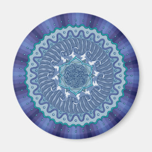 Water Mandala Magnet