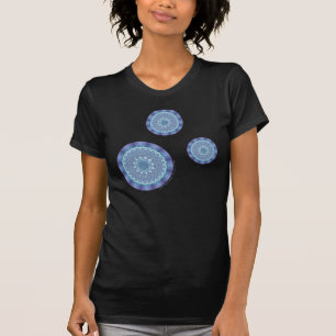 Water Mandala Women's Dark Shirt