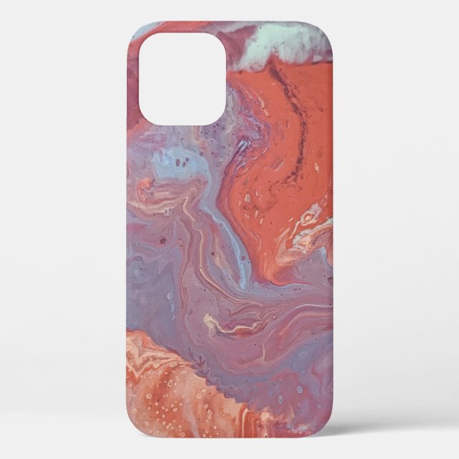 Water Marbling Paint Case-Mate iPhone Case (Back)