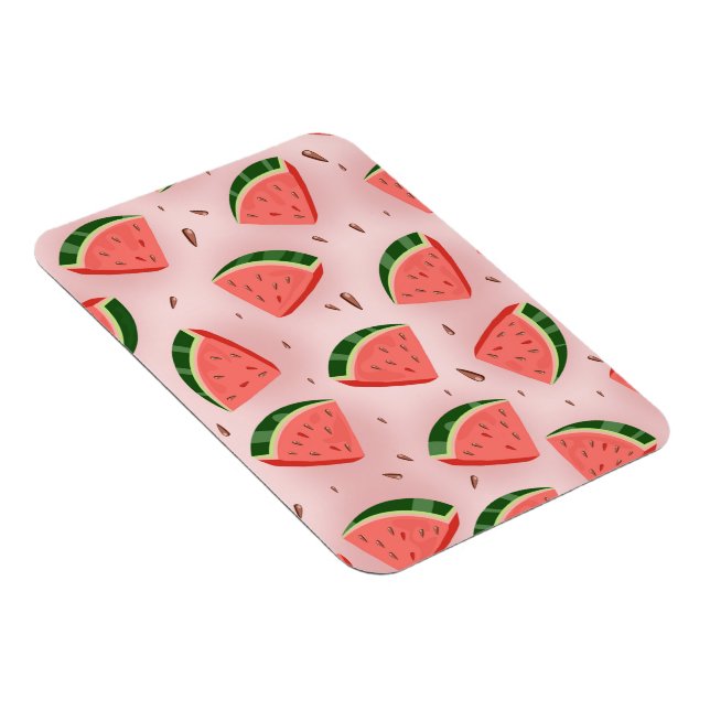 Water Melon Pattern Magnet (Right Side)