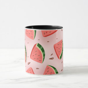 Water Melon Pattern Mug