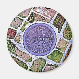 Water Metre magnet
