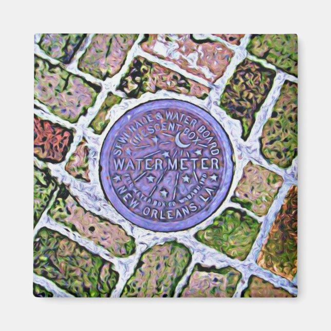 Water Metre magnet (Front)