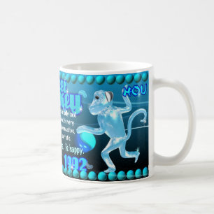 Water Monkey born 1932  1992 Coffee Mug