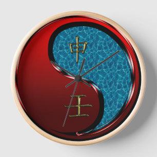Water Monkey Clock
