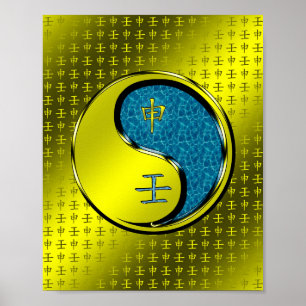 Water Monkey Poster