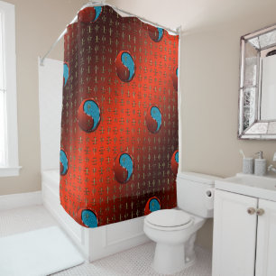Water Monkey Shower Curtain
