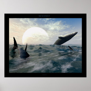 Water moon of Taurus IV Poster