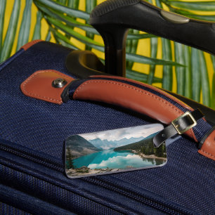 Water   Moraine Lake Alberta Canada Luggage Tag