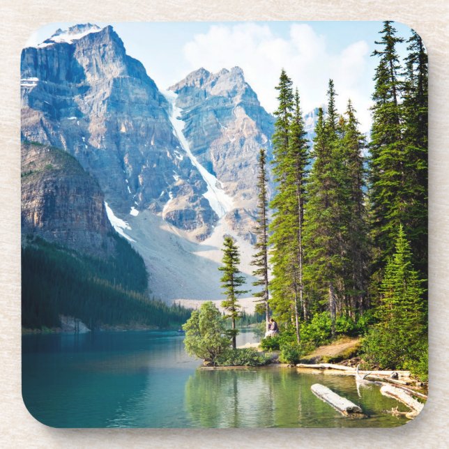 Water | Moraine Lake, Canada Coaster (Front)