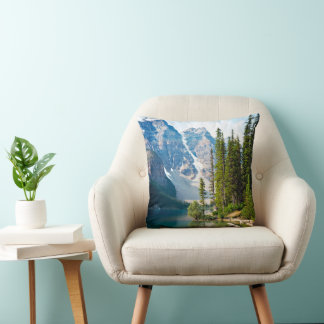 Water | Moraine Lake, Canada Cushion